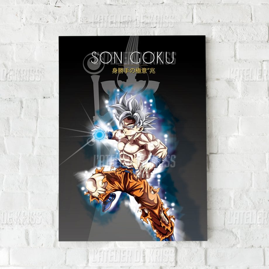 Poster GOKU ULTRA INSTINCT _30x40cm [MASTER ARTS]