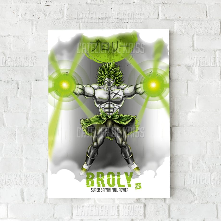 Poster BROLY DBS _30x40cm [JPR HS2]
