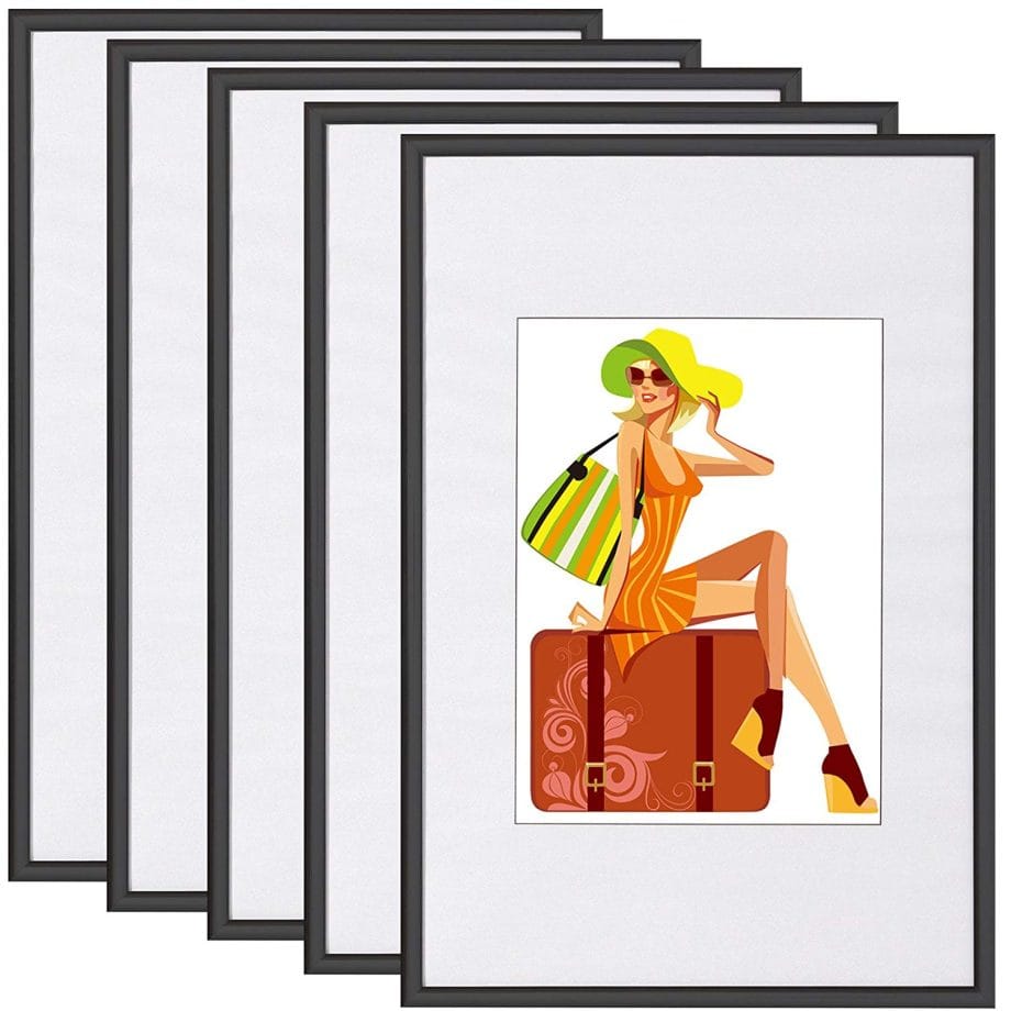 lot 5 grands Cadres Fanart 30x40cm (9coloris dispo)