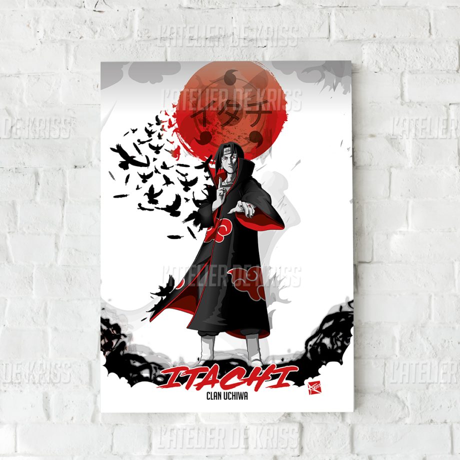 Poster Itachi Uchiha_30x40cm