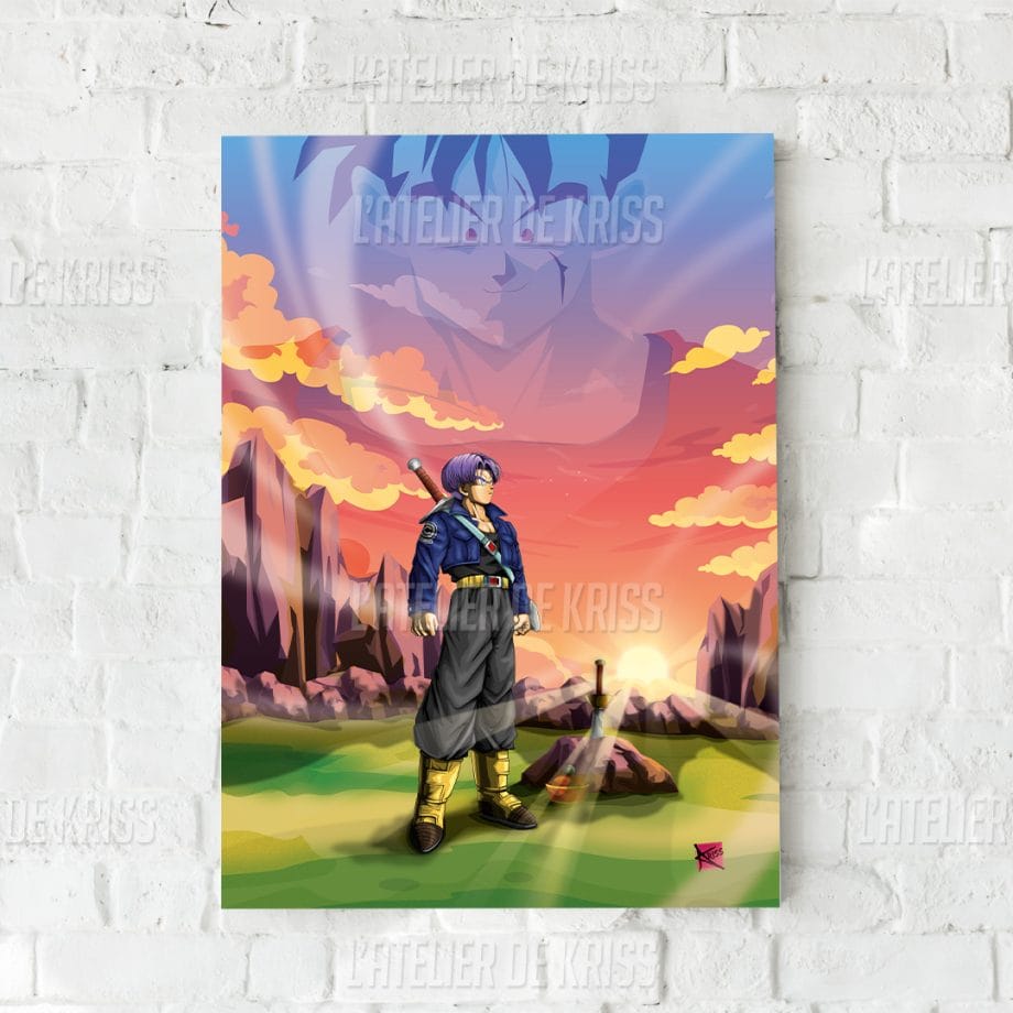 Poster MIRAÏ TRUNKS _30x40cm [Fanfact Story]