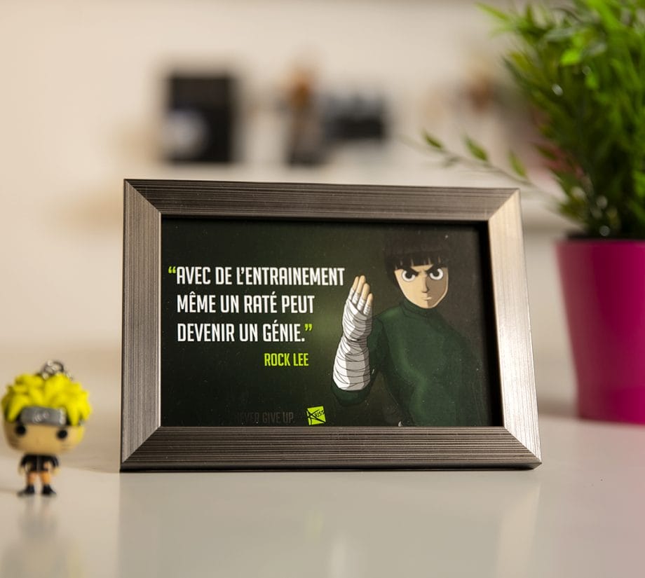 Cadre Photo Citation ! ROCKLEE
