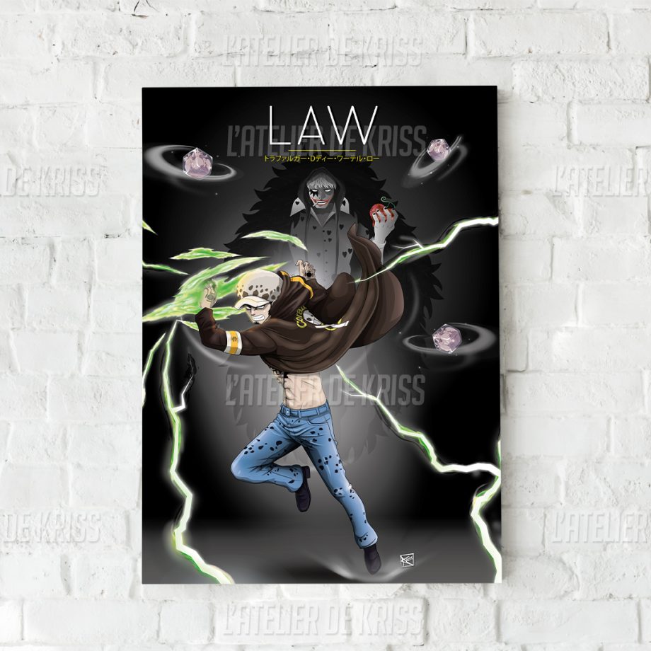 Trafalgar D Water LAW_ poster 30x40cm