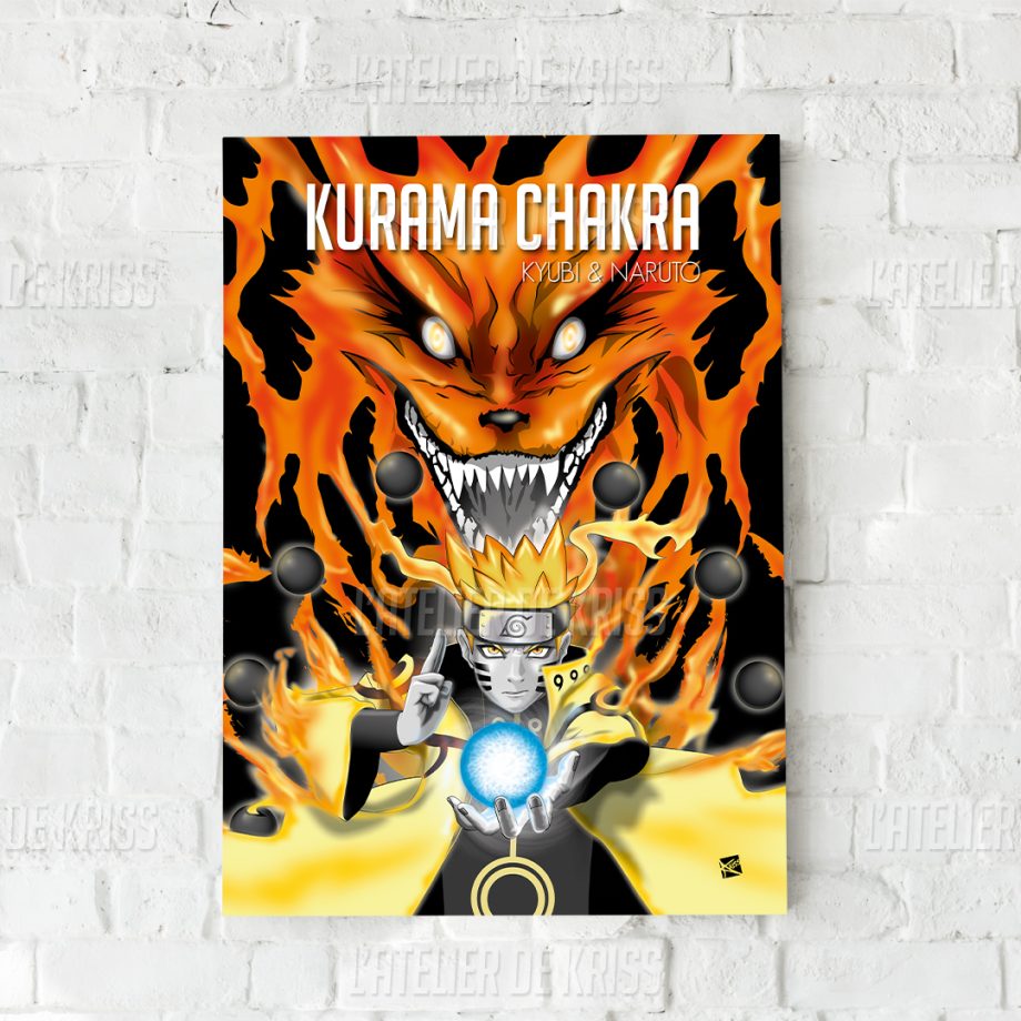 NARUTO mode KURAMA _poster 30x40cm