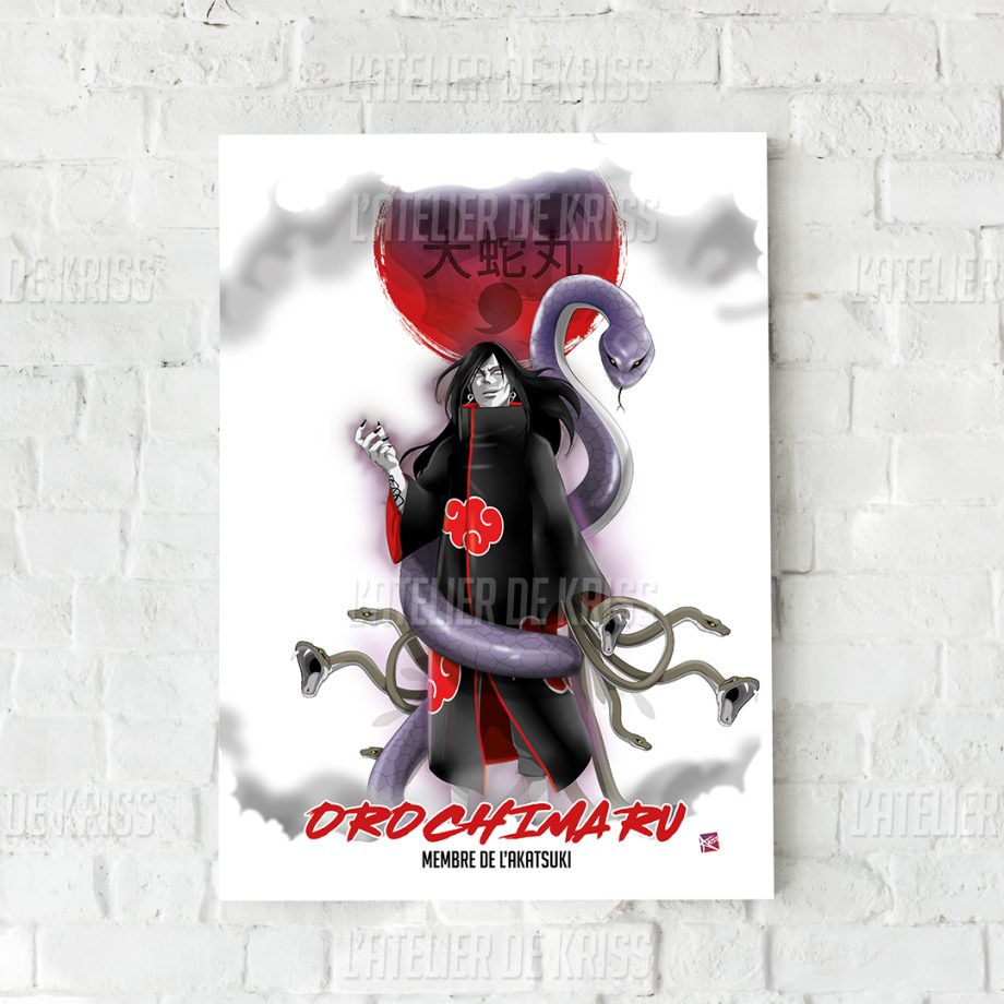 OROCHIMARU _poster 30x40cm