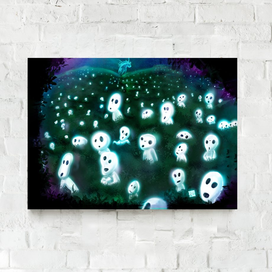 Illustration KODAMA - Poster