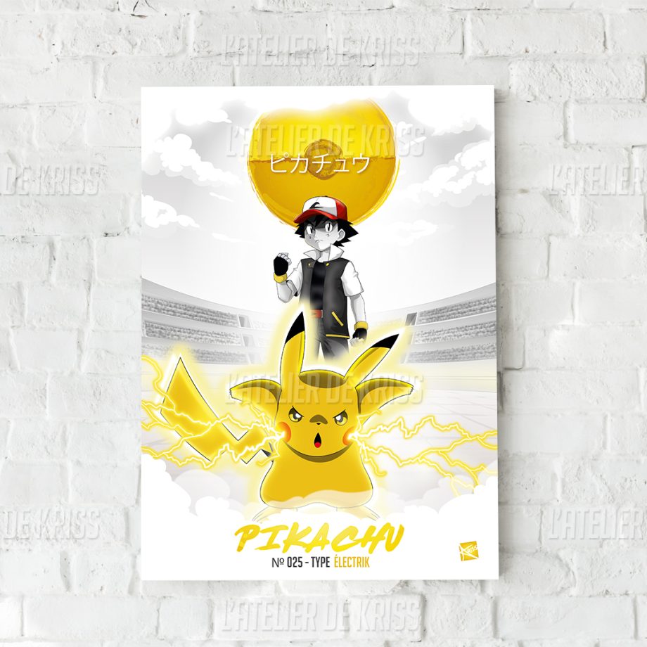 poster PIKACHU_30x40cm [JPR]