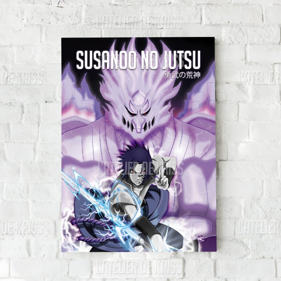 Sasuke_ poster 30x40cm