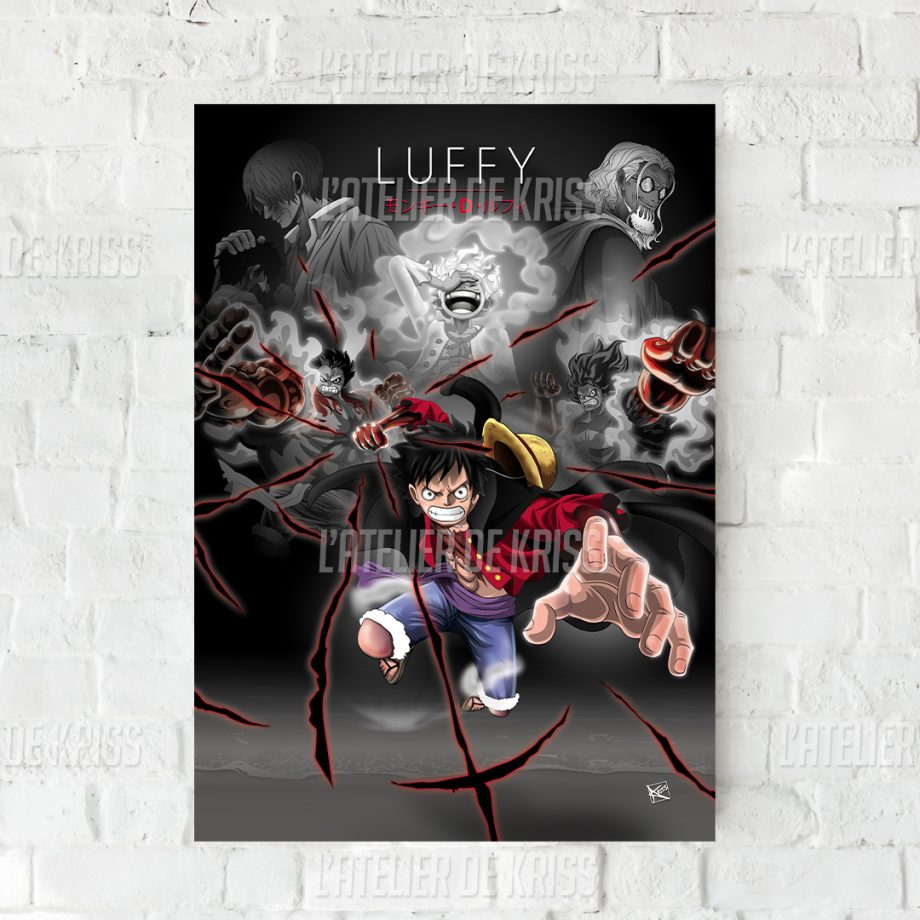 Luffy _ poster 30x40cm[JPR]