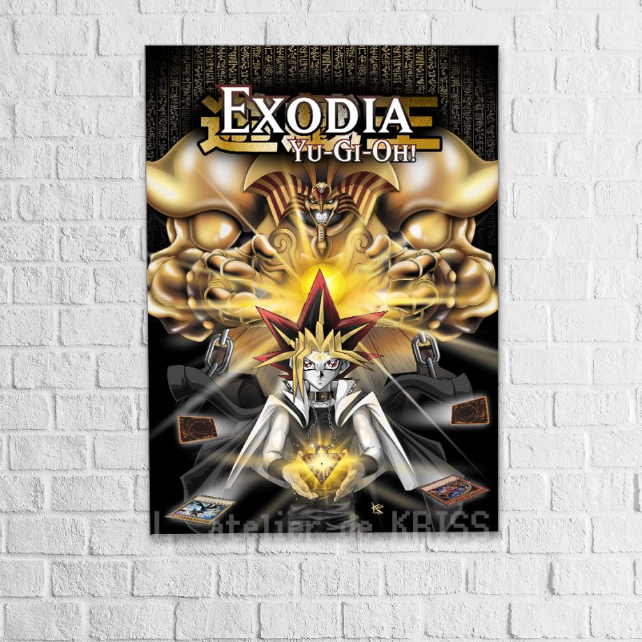 EXODIA YGO_poster 30x40cm
