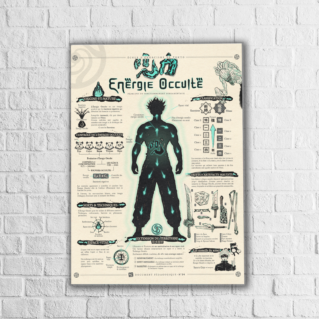 ENERGIE OCCULTE_ poster 30x40cm